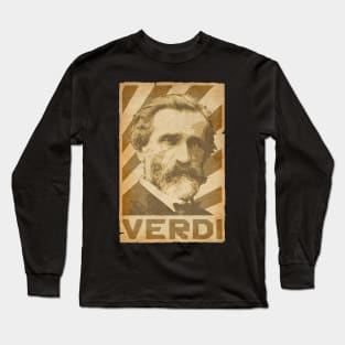 Giuseppe Verdi Retro Long Sleeve T-Shirt